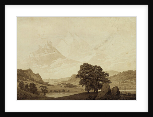 Autumn - Evening - Maturity by Caspar David Friedrich