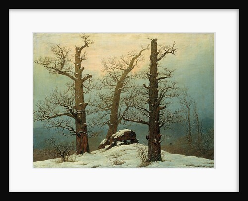 Cairn in Snow, 1807 by Caspar David Friedrich