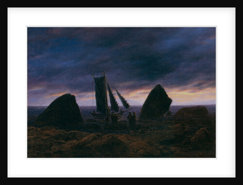 Fishing Boat by the Baltic Sea, c. 1830 by Caspar David Friedrich