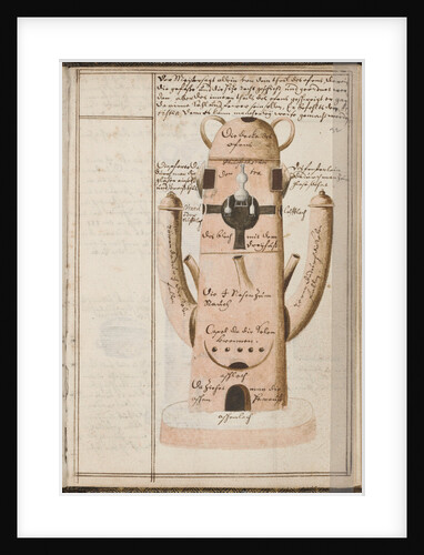 Alchemical notebook, c. 1620 by Johann Grasshoff