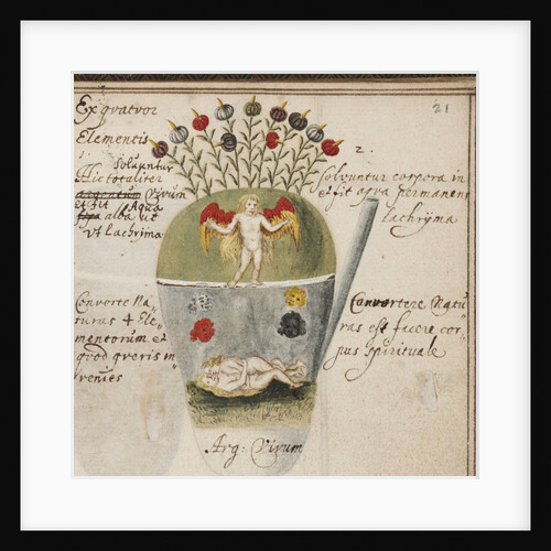 Alchemical notebook, c. 1620 by Johann Grasshoff