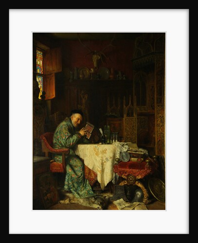 The Collector, 1880 by Eduard von Gruetzner
