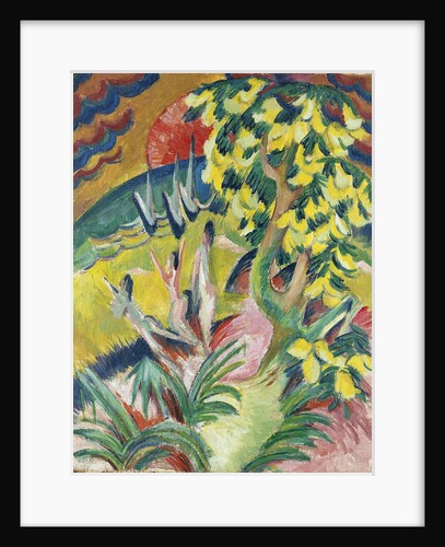 Curving Bay, c. 1914 by Ernst Ludwig Kirchner