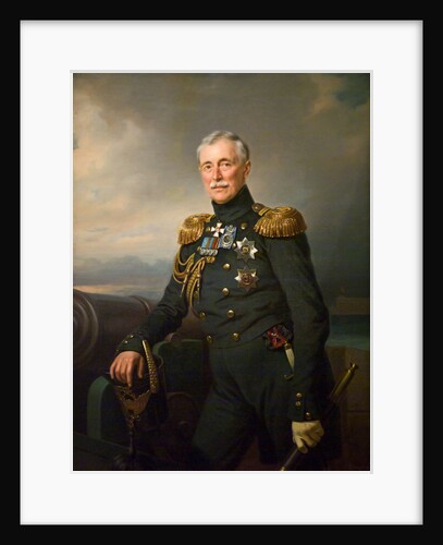 Prince Alexander Sergeyevich Menshikov, 1851 by Franz Krüger