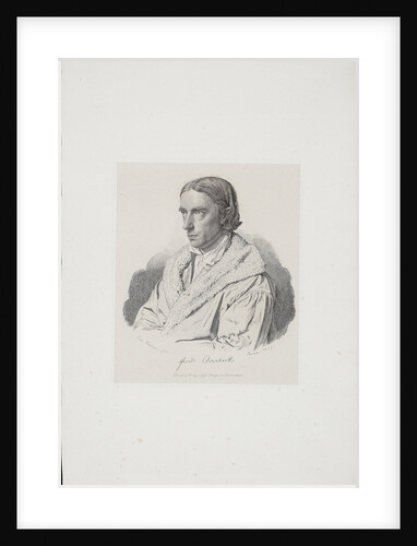 Johann Friedrich Overbeck, 1837 by Carl Küchler
