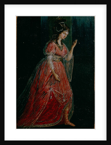 Costume design for the Serf Theatre of Sheremetev, 1785 by Marianna Kuerzinger