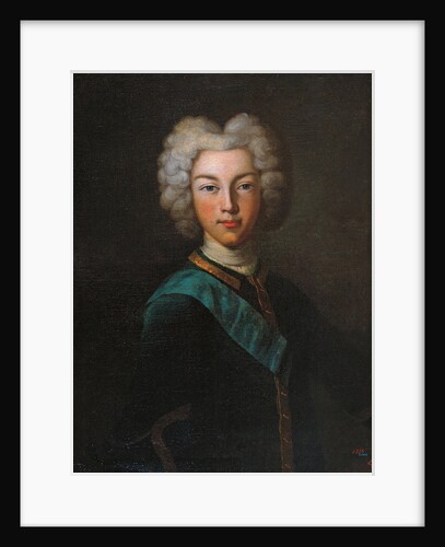 Portrait of the Tsar Peter II of Russia, End 1720s by Johann Paul Luedden