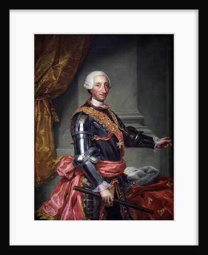 Charles III of Spain, ca 1761 by Anton Raphael Mengs