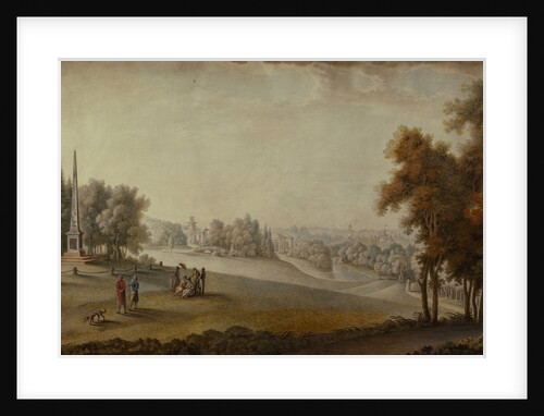 View of the Park in Tsarskoye Selo, 1793 by Ferdinand de Meys
