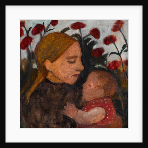 Girl with child, 1902 by Paula Modersohn-Becker