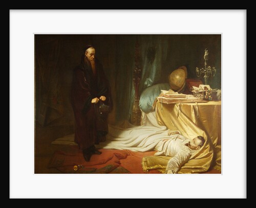 Seni at the Dead Body of Wallenstein, 1855 by Carl Theodor von Piloty