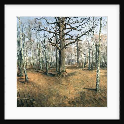 Wermsdorf Forest, 1859 by Louis Ferdinand von Rayski