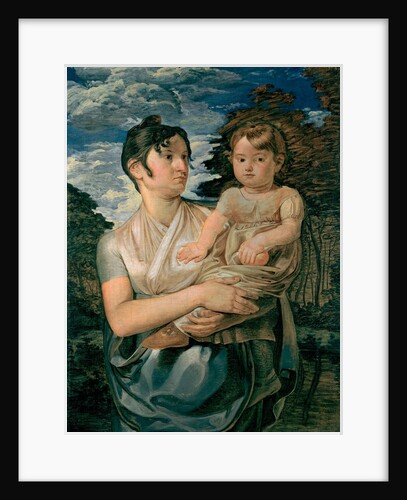 Pauline Runge with her two-year-old-son, 1807 by Philipp Otto Runge