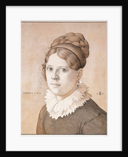 Portrait of Henriette Schnorr von Carolsfeld, 1817 by Julius Schnorr von Carolsfeld