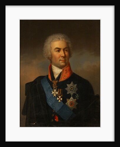 Portrait of Count Pyotr Zavadovsky (1739?1812), 1849 by Carl Schulz