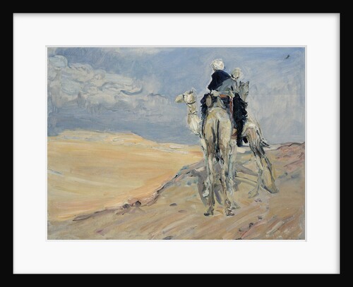 Sandstorm in the Libyan Desert, 1914 by Max Slevogt