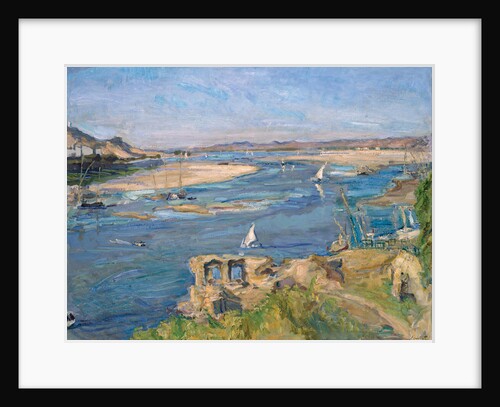 The Nile near Aswan, 1914 by Max Slevogt