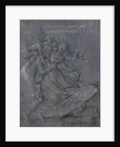 Pair of lovers with the Devil and Cupid, 1503 by Bernhard Strigel