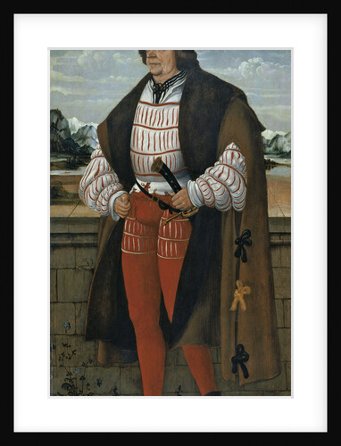 The Court Jester known as Knight Christoph, 1515 by Hans von Wertinger