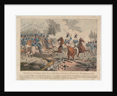 Emilia Plater in November uprising 1831 by Georg Benedikt Wunder