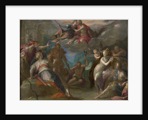 The Amazement of the Gods, 1590s by Hans von Aachen