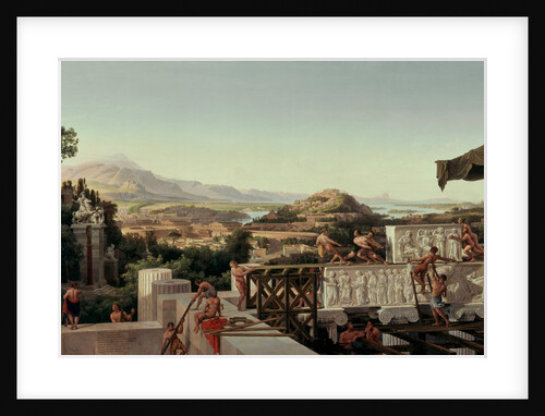 View of the Flower of Greece, 1836 by August Wilhelm Julius Ahlborn