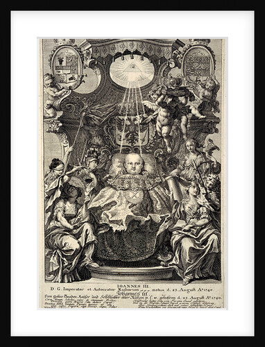 Portrait of Tsar Ivan VI Antonovich of Russia, 1740 by Anonymous