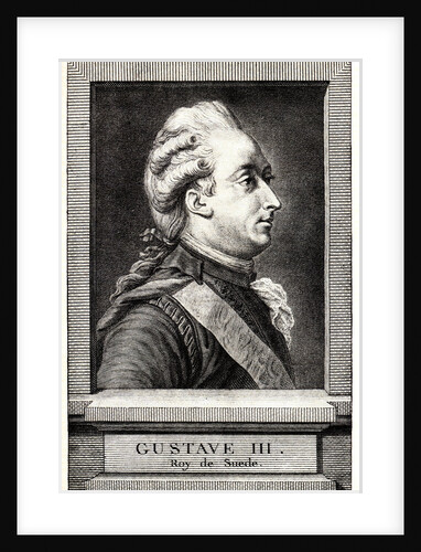 Portrait of Gustav III of Sweden, Early 19th cen by Anonymous