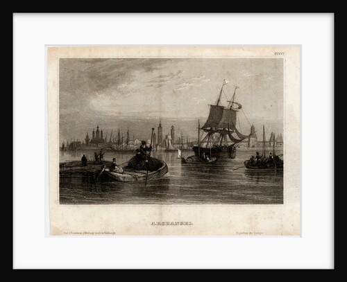View of Arkhangelsk, 1833 by Anonymous