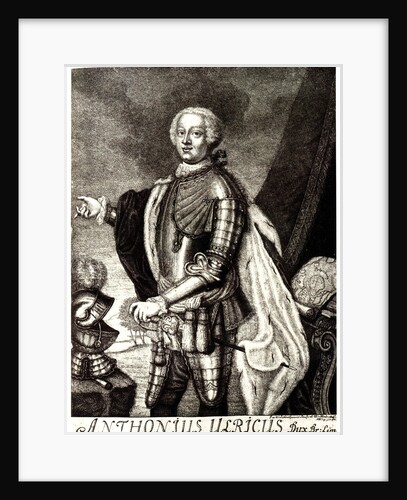 Portrait of Duke Anthony Ulrich of Brunswick by Anonymous