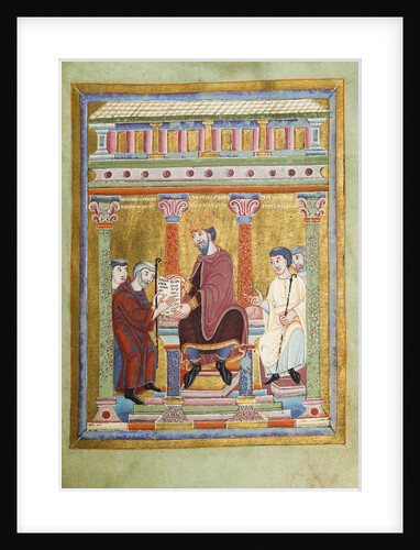 Henry III, Holy Roman Emperor (Evangelarium for Henry III), 1039?1043 by Anonymous