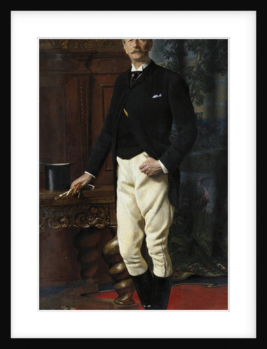 Portrait of Ernst I, Duke of Saxe-Altenburg, 1893 by Anonymous