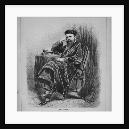Georg Herwegh, 1870s by Anonymous