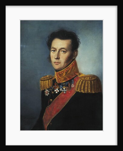 Portrait of General Ivan Skobelev, 1826 by Karl Wilhelm Bardou