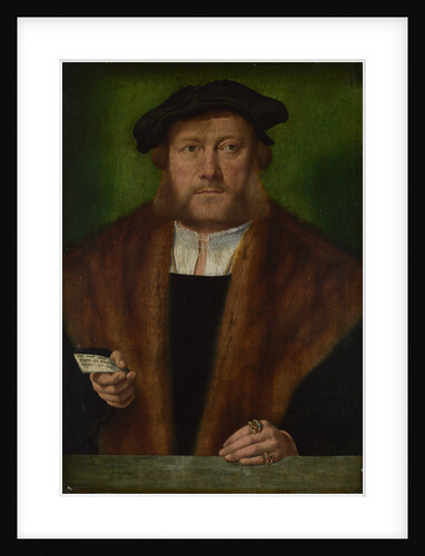 Portrait of a man, ca 1533-1534 by Bartholomaeus Bruyn the Elder