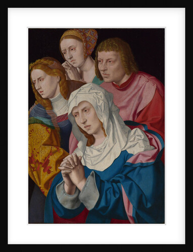 The Virgin, Saint John, Saint Mary Magdalene and a Holy Woman, c.1535 by Bartholomaeus Bruyn the Elder
