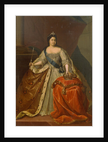 Portrait of Empress Catherine I. by Heinrich Buchholz