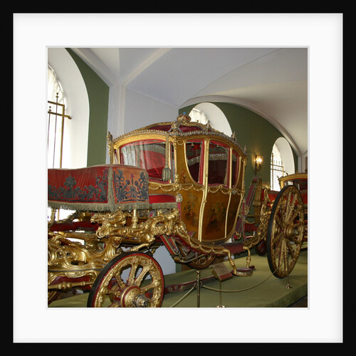 Empress Catherine IIs Coach Berline, 1769 by Johann Konrad Buckendahl