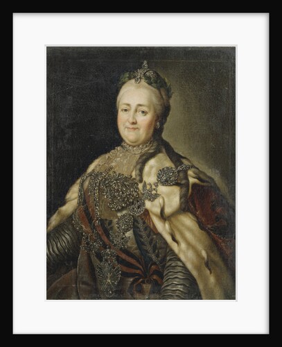 Portrait of Empress Catherine II, 1780 by Carl Ludwig Johann Christineck