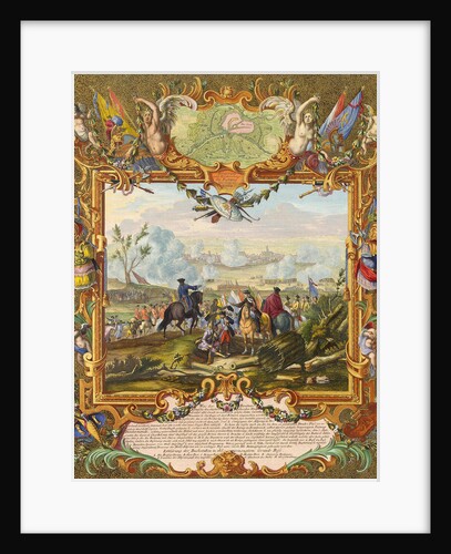 Capture of the Fortress of Audenarde by the Allied Troops in 1708 by Johann August Corvinus