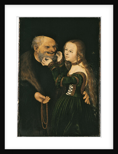 The Unequal Couple, ca 1530 by Lucas Cranach the Elder