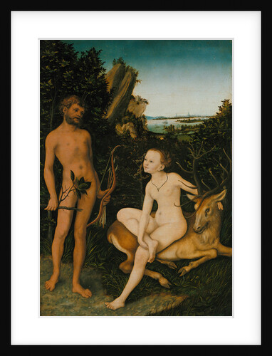 Landscape with Apollo and Diana, 1530 by Lucas Cranach the Elder