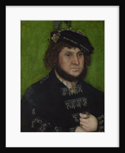 Portrait of John of Saxony, 1509 by Lucas Cranach the Elder