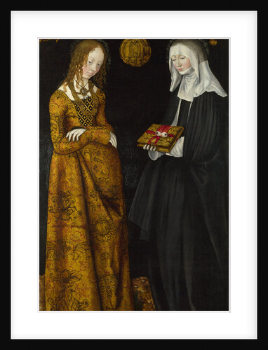 Saints Christina and Ottilia, 1506 by Lucas Cranach the Elder