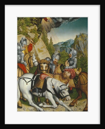 The Conversion on the Way to Damascus by Lucas Cranach the Younger