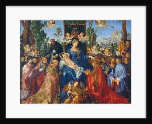 The Feast of the Rose Garlands, 1506 by Albrecht Dürer