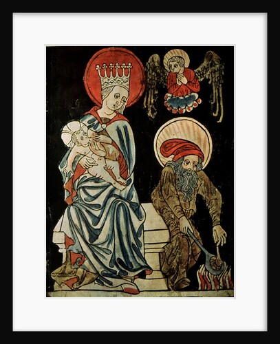 Rest on the Flight into Egypt, c.1410 by German master