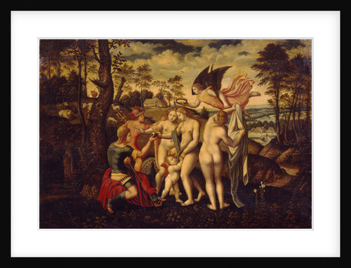 The Judgement of Paris, Mid of 16th cen by German master