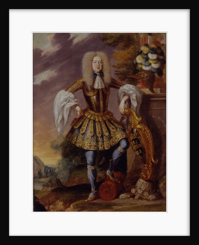 A Man in Fancy Dress, Early 18th cen by German master