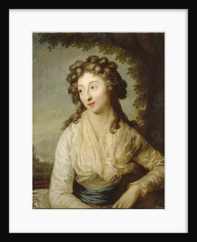 Portrait of Konstancja Lubomirska (Rzewuska), 1789 by Anton Graff